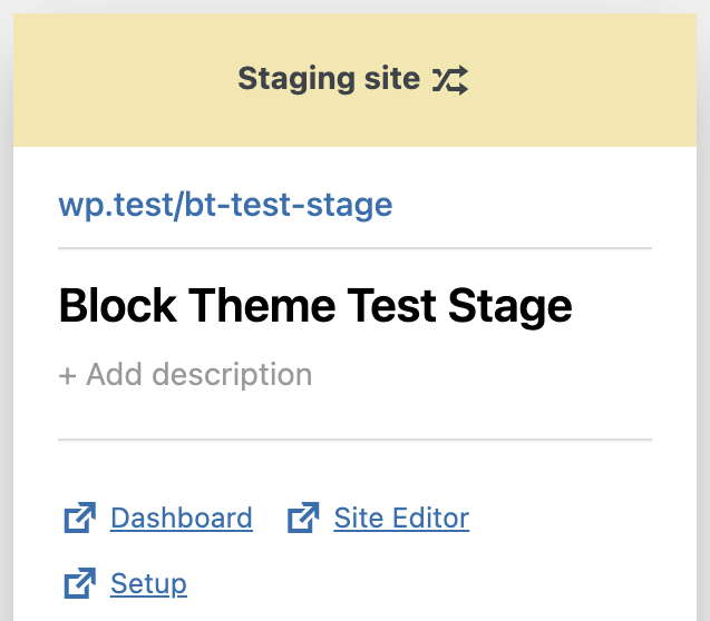 Screenshot of the Staging site view of combined tile, as explained in the paragraph before.